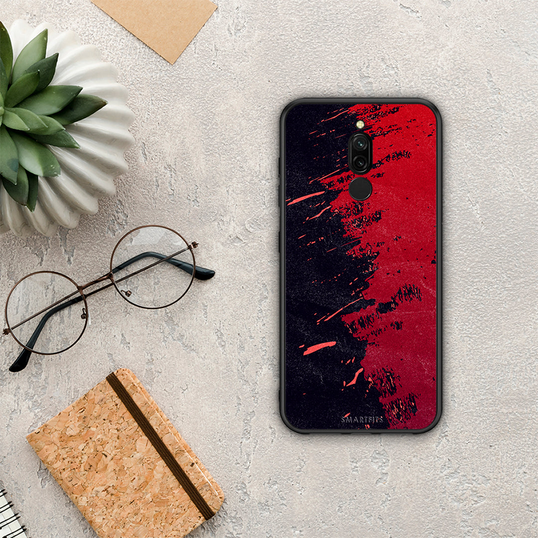 Red Paint - Xiaomi Redmi 8 case