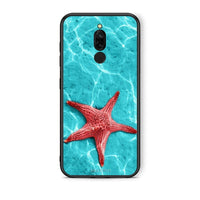 Thumbnail for Xiaomi Redmi 8 Red Starfish Θήκη από τη Smartfits με σχέδιο στο πίσω μέρος και μαύρο περίβλημα | Smartphone case with colorful back and black bezels by Smartfits