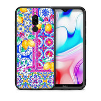 Thumbnail for Θήκη Xiaomi Redmi 8 Retro Spring από τη Smartfits με σχέδιο στο πίσω μέρος και μαύρο περίβλημα | Xiaomi Redmi 8 Retro Spring case with colorful back and black bezels