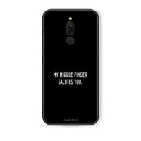 Thumbnail for Xiaomi Redmi 8 Salute θήκη από τη Smartfits με σχέδιο στο πίσω μέρος και μαύρο περίβλημα | Smartphone case with colorful back and black bezels by Smartfits