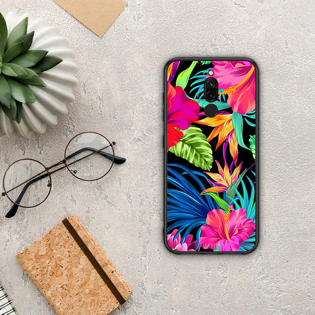 Tropical Flowers - Xiaomi Redmi 8 case