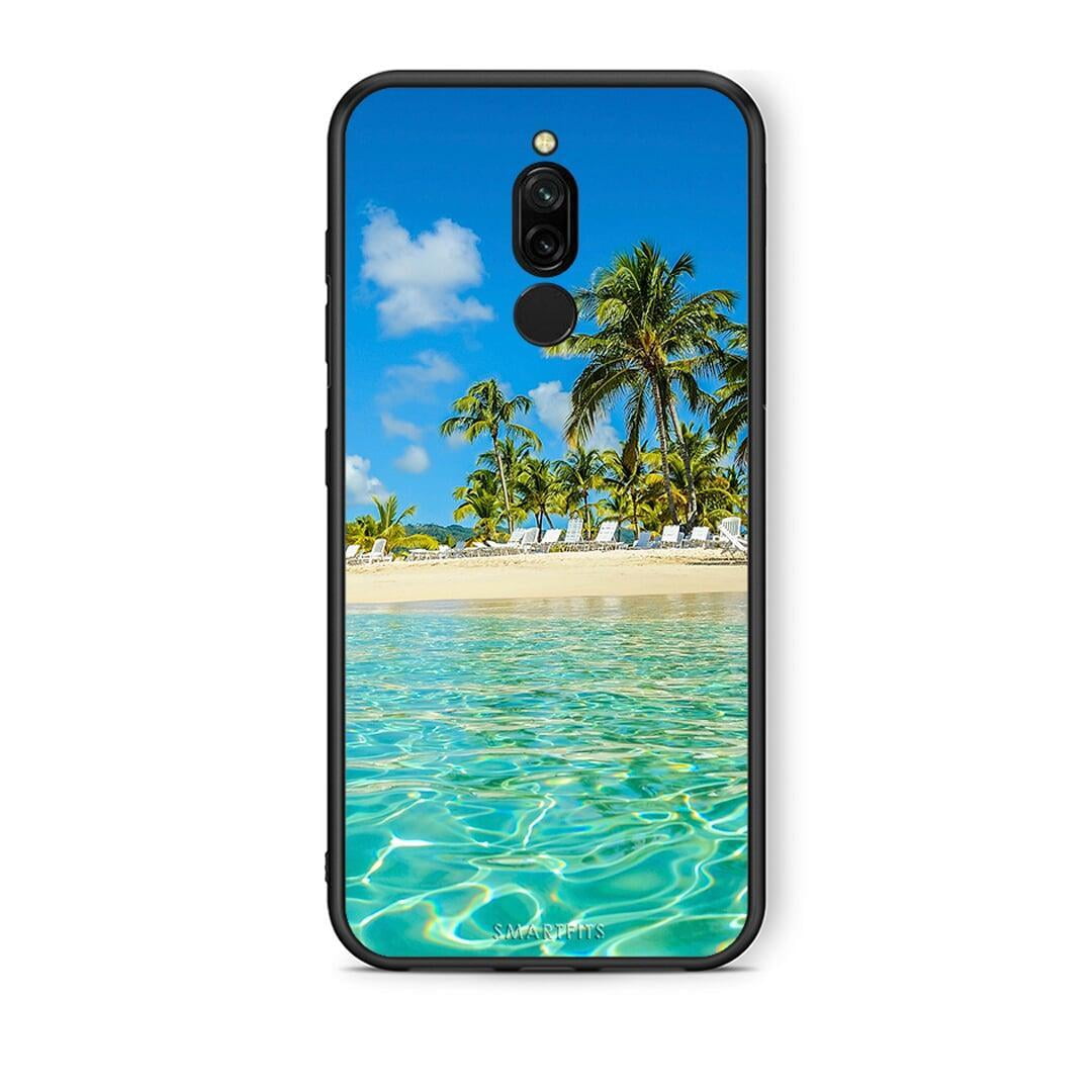 Xiaomi Redmi 8 Tropical Vibes Θήκη από τη Smartfits με σχέδιο στο πίσω μέρος και μαύρο περίβλημα | Smartphone case with colorful back and black bezels by Smartfits