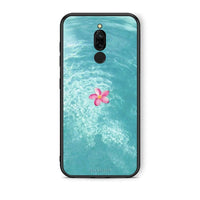 Thumbnail for Xiaomi Redmi 8 Water Flower Θήκη από τη Smartfits με σχέδιο στο πίσω μέρος και μαύρο περίβλημα | Smartphone case with colorful back and black bezels by Smartfits