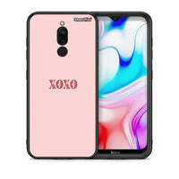 Thumbnail for Θήκη Xiaomi Redmi 8 XOXO Love από τη Smartfits με σχέδιο στο πίσω μέρος και μαύρο περίβλημα | Xiaomi Redmi 8 XOXO Love case with colorful back and black bezels