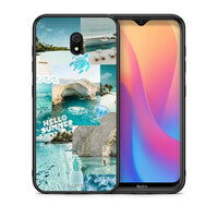 Thumbnail for Θήκη Xiaomi Redmi 8A Aesthetic Summer από τη Smartfits με σχέδιο στο πίσω μέρος και μαύρο περίβλημα | Xiaomi Redmi 8A Aesthetic Summer case with colorful back and black bezels
