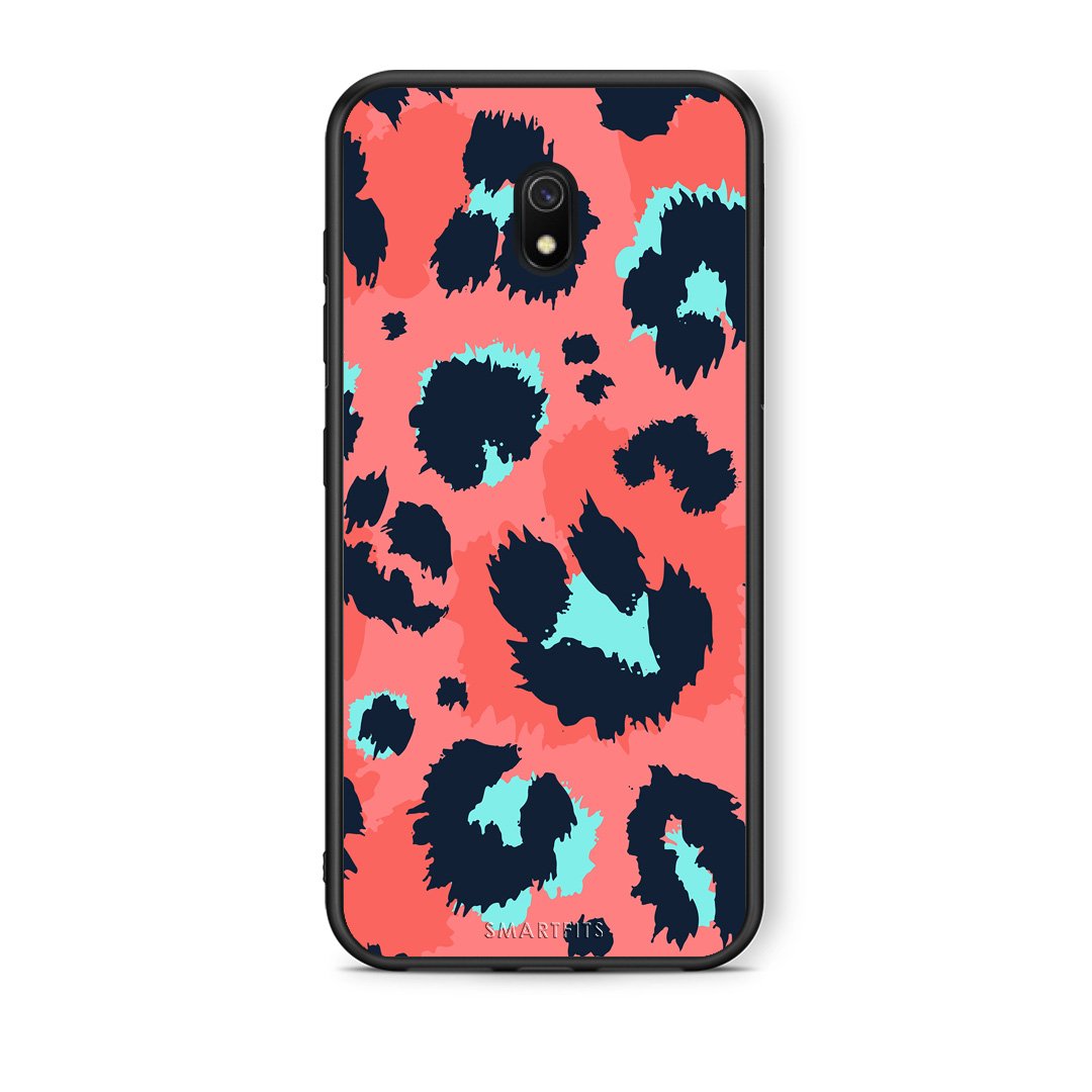 22 - Xiaomi Redmi 8A Pink Leopard Animal case, cover, bumper