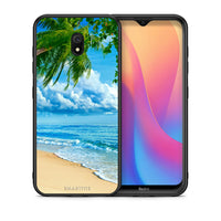 Thumbnail for Θήκη Xiaomi Redmi 8A Beautiful Beach από τη Smartfits με σχέδιο στο πίσω μέρος και μαύρο περίβλημα | Xiaomi Redmi 8A Beautiful Beach case with colorful back and black bezels