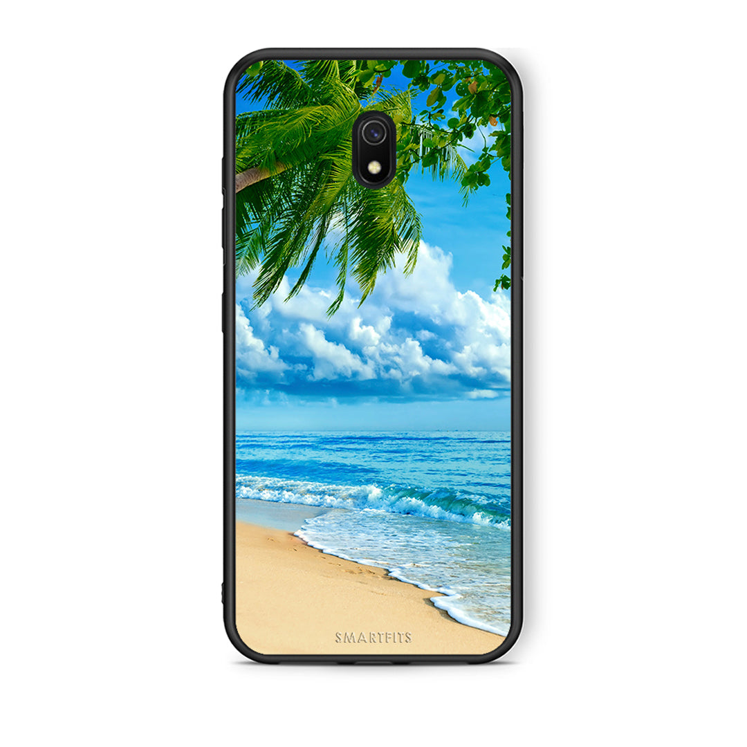 Xiaomi Redmi 8A Beautiful Beach θήκη από τη Smartfits με σχέδιο στο πίσω μέρος και μαύρο περίβλημα | Smartphone case with colorful back and black bezels by Smartfits
