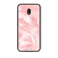 Thumbnail for 33 - Xiaomi Redmi 8A Pink Feather Boho case, cover, bumper
