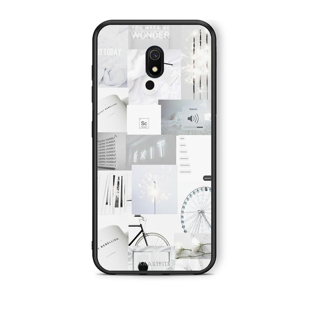Xiaomi Redmi 8A Collage Make Me Wonder Θήκη Αγίου Βαλεντίνου από τη Smartfits με σχέδιο στο πίσω μέρος και μαύρο περίβλημα | Smartphone case with colorful back and black bezels by Smartfits