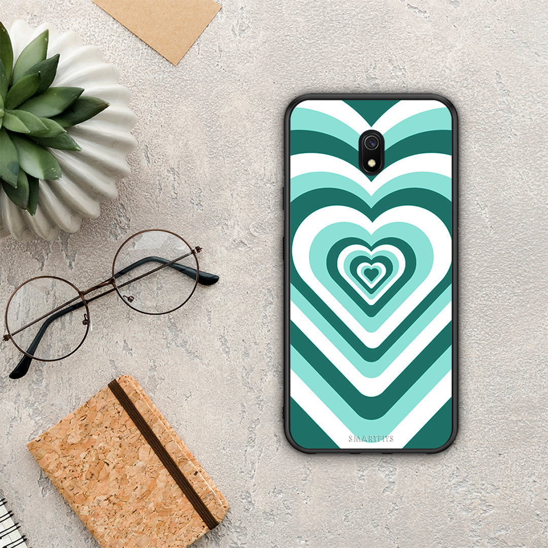 Green Hearts - Xiaomi Redmi 8A case