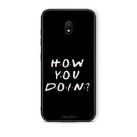 Thumbnail for Xiaomi Redmi 8A How You Doin θήκη από τη Smartfits με σχέδιο στο πίσω μέρος και μαύρο περίβλημα | Smartphone case with colorful back and black bezels by Smartfits