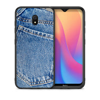 Thumbnail for Θήκη Xiaomi Redmi 8A Jeans Pocket από τη Smartfits με σχέδιο στο πίσω μέρος και μαύρο περίβλημα | Xiaomi Redmi 8A Jeans Pocket case with colorful back and black bezels