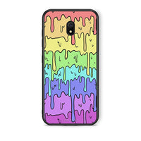 Thumbnail for Xiaomi Redmi 8A Melting Rainbow θήκη από τη Smartfits με σχέδιο στο πίσω μέρος και μαύρο περίβλημα | Smartphone case with colorful back and black bezels by Smartfits