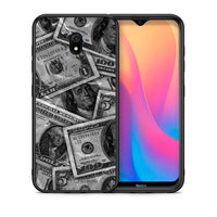 Thumbnail for Θήκη Xiaomi Redmi 8A Money Dollars από τη Smartfits με σχέδιο στο πίσω μέρος και μαύρο περίβλημα | Xiaomi Redmi 8A Money Dollars case with colorful back and black bezels