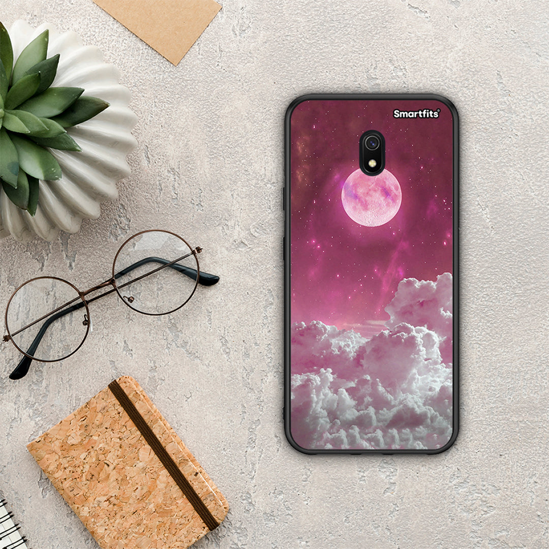 Pink Moon - Xiaomi Redmi 8a case