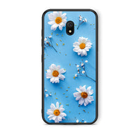 Thumbnail for Xiaomi Redmi 8A Real Daisies θήκη από τη Smartfits με σχέδιο στο πίσω μέρος και μαύρο περίβλημα | Smartphone case with colorful back and black bezels by Smartfits