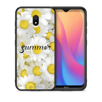 Thumbnail for Θήκη Xiaomi Redmi 8A Summer Daisies από τη Smartfits με σχέδιο στο πίσω μέρος και μαύρο περίβλημα | Xiaomi Redmi 8A Summer Daisies case with colorful back and black bezels