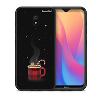 Thumbnail for Θήκη Xiaomi Redmi 8A Xmas Bathing από τη Smartfits με σχέδιο στο πίσω μέρος και μαύρο περίβλημα | Xiaomi Redmi 8A Xmas Bathing case with colorful back and black bezels