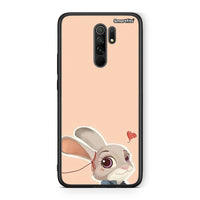 Thumbnail for Xiaomi Redmi 9/9 Prime Nick Wilde And Judy Hopps Love 2 θήκη από τη Smartfits με σχέδιο στο πίσω μέρος και μαύρο περίβλημα | Smartphone case with colorful back and black bezels by Smartfits