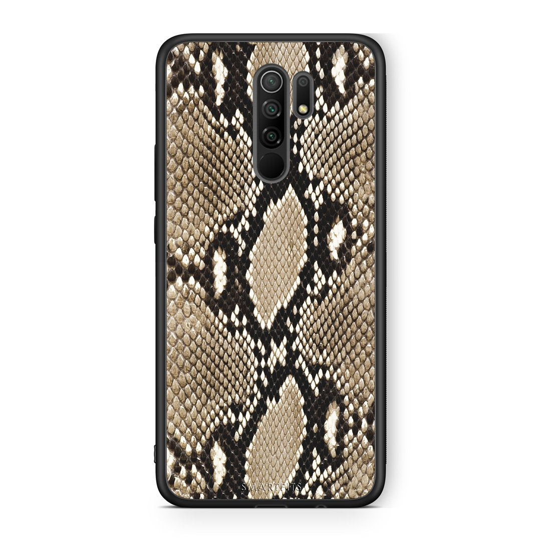 23 - Xiaomi Redmi 9/9 Prime  Fashion Snake Animal case, cover, bumper