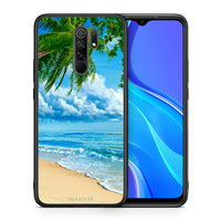 Thumbnail for Θήκη Xiaomi Redmi 9/9 Prime Beautiful Beach από τη Smartfits με σχέδιο στο πίσω μέρος και μαύρο περίβλημα | Xiaomi Redmi 9/9 Prime Beautiful Beach case with colorful back and black bezels