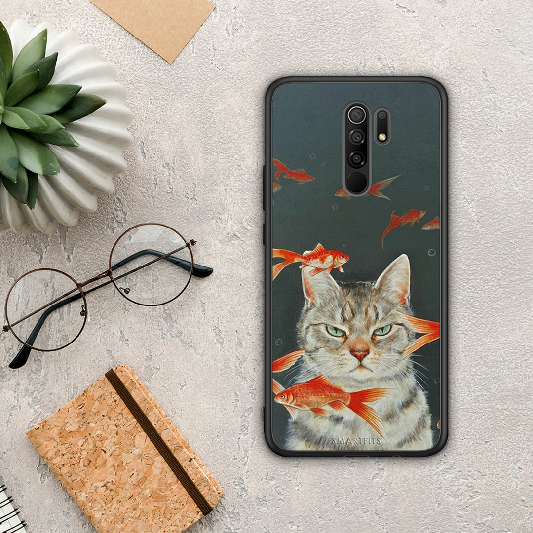 Cat Goldfish - Xiaomi Redmi 9 /9 prime sheath