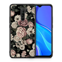 Thumbnail for Θήκη Xiaomi Redmi 9/9 Prime Wild Roses Flower από τη Smartfits με σχέδιο στο πίσω μέρος και μαύρο περίβλημα | Xiaomi Redmi 9/9 Prime Wild Roses Flower case with colorful back and black bezels