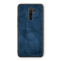 Thumbnail for 39 - Xiaomi Redmi 9/9 Prime  Blue Abstract Geometric case, cover, bumper