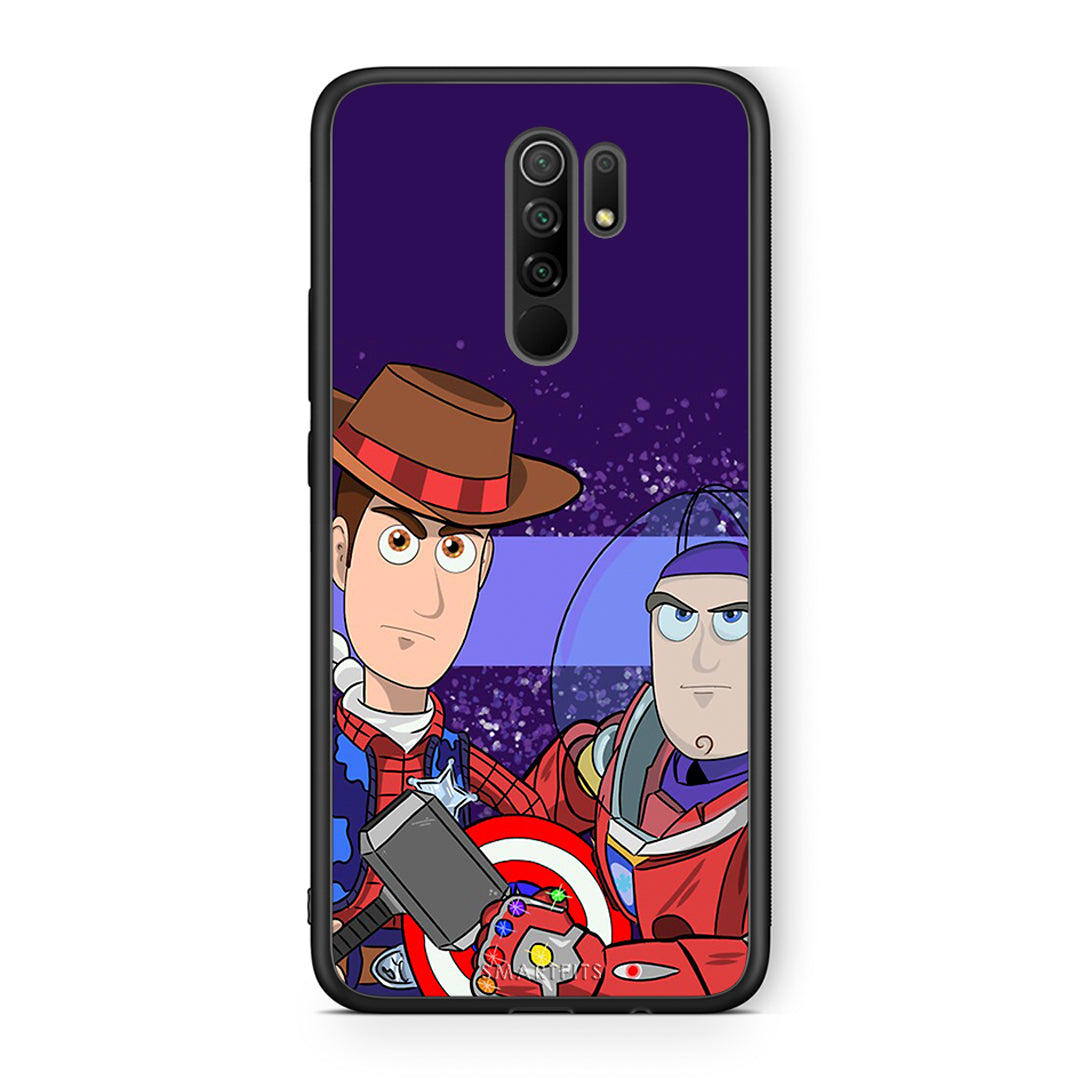 Xiaomi Redmi 9/9 Prime Infinity Story θήκη από τη Smartfits με σχέδιο στο πίσω μέρος και μαύρο περίβλημα | Smartphone case with colorful back and black bezels by Smartfits