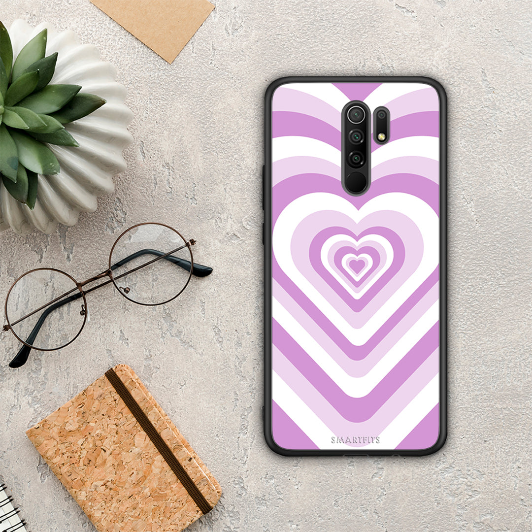 Lilac Hearts - Xiaomi Redmi 9 /9 Prime Case