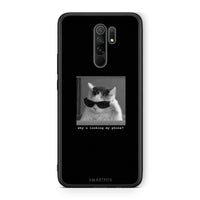 Thumbnail for Xiaomi Redmi 9/9 Prime Meme Cat θήκη από τη Smartfits με σχέδιο στο πίσω μέρος και μαύρο περίβλημα | Smartphone case with colorful back and black bezels by Smartfits