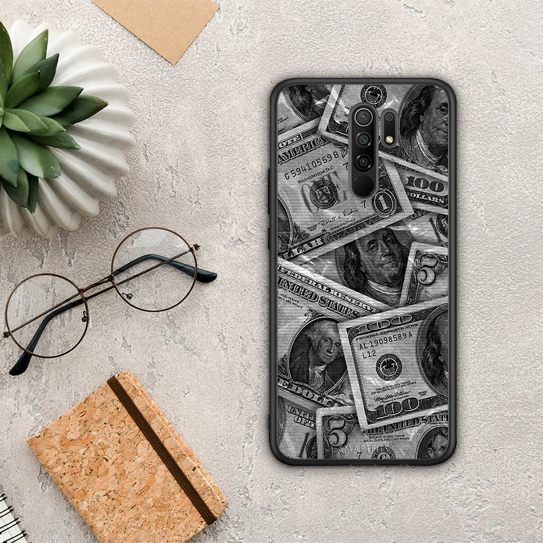 Money Dollars - Xiaomi Redmi 9 / 9 Prime case