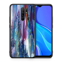 Thumbnail for Θήκη Xiaomi Redmi 9/9 Prime Winter Paint από τη Smartfits με σχέδιο στο πίσω μέρος και μαύρο περίβλημα | Xiaomi Redmi 9/9 Prime Winter Paint case with colorful back and black bezels