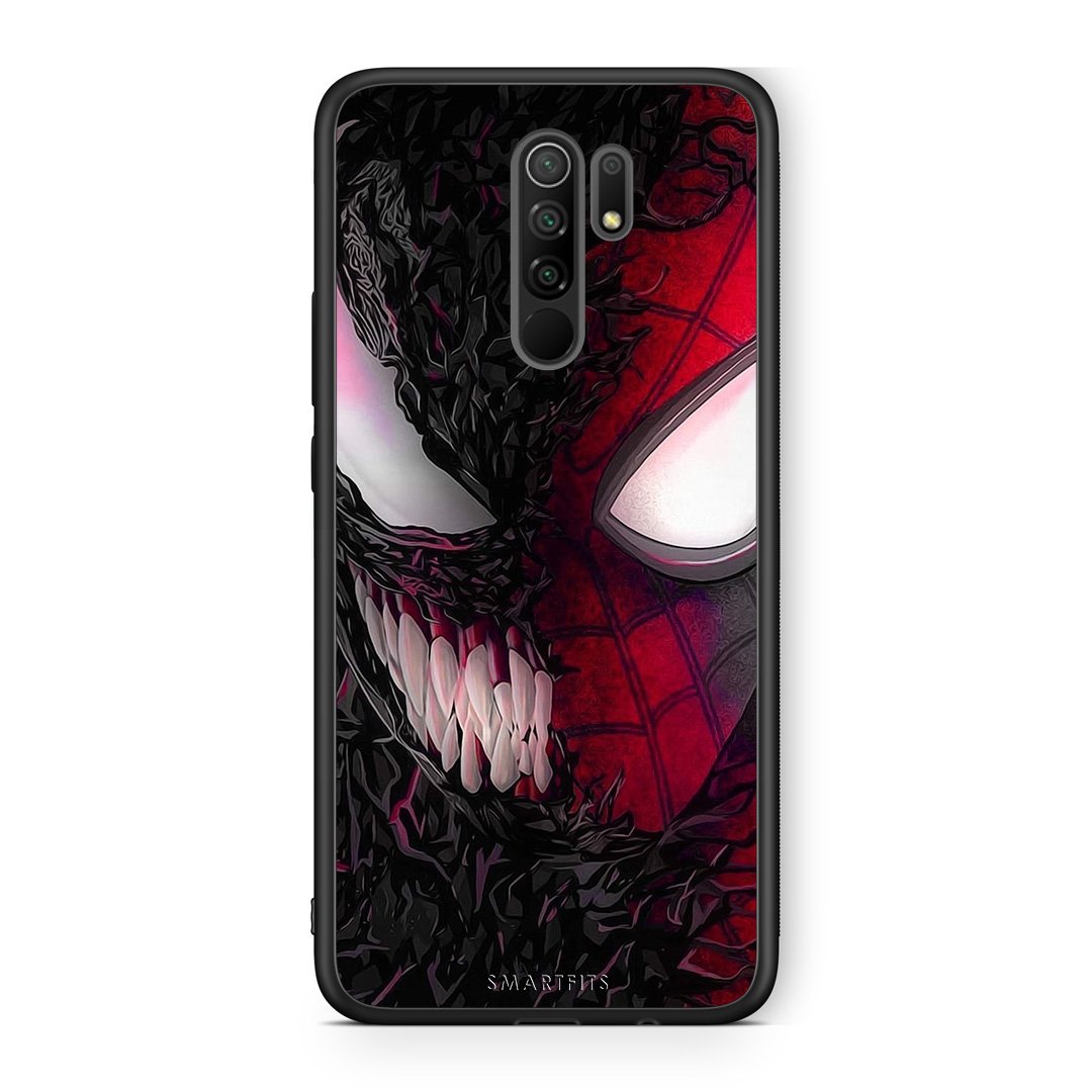 4 - Xiaomi Redmi 9/9 Prime SpiderVenom PopArt case, cover, bumper