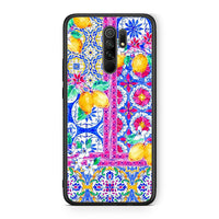 Thumbnail for Xiaomi Redmi 9/9 Prime Retro Spring θήκη από τη Smartfits με σχέδιο στο πίσω μέρος και μαύρο περίβλημα | Smartphone case with colorful back and black bezels by Smartfits