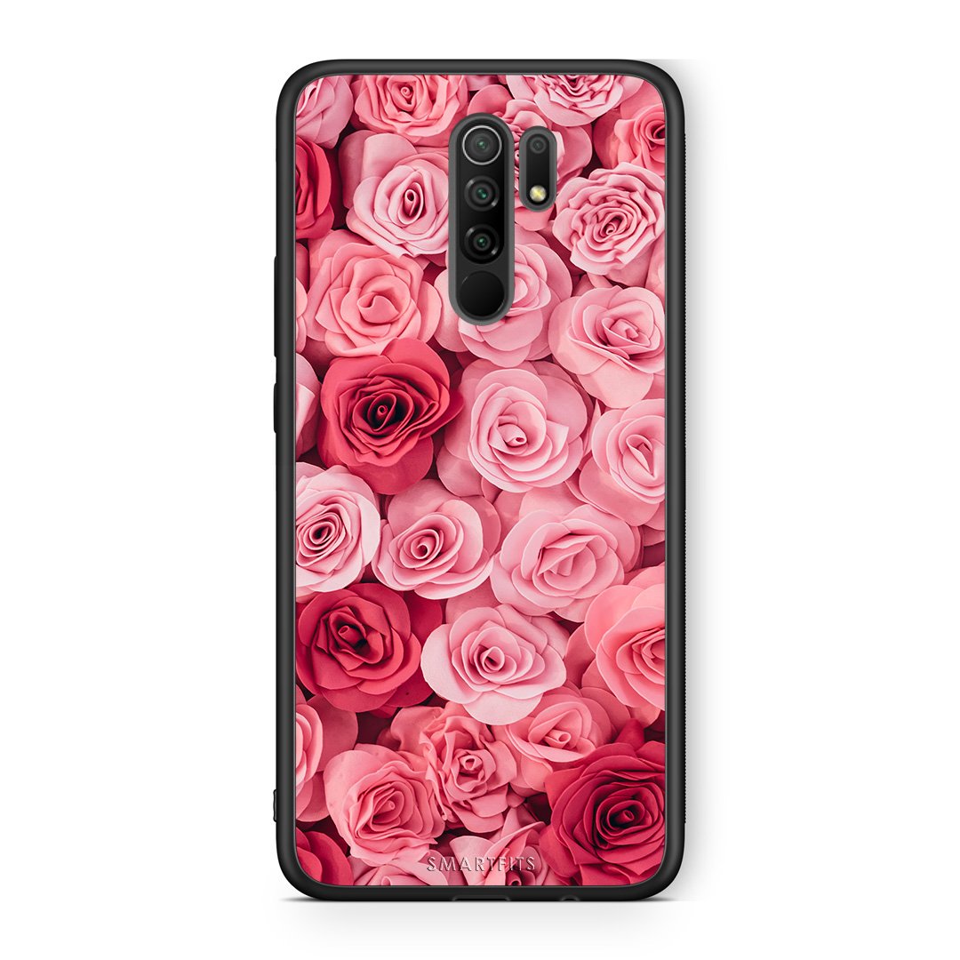 4 - Xiaomi Redmi 9/9 Prime RoseGarden Valentine case, cover, bumper