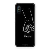 Thumbnail for Xiaomi Redmi 9A Always & Forever 1 Θήκη Αγίου Βαλεντίνου από τη Smartfits με σχέδιο στο πίσω μέρος και μαύρο περίβλημα | Smartphone case with colorful back and black bezels by Smartfits