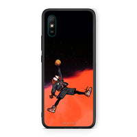 Thumbnail for Xiaomi Redmi 9A Basketball Hero θήκη από τη Smartfits με σχέδιο στο πίσω μέρος και μαύρο περίβλημα | Smartphone case with colorful back and black bezels by Smartfits