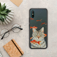 Thumbnail for Cat Goldfish - Xiaomi Redmi 9A / 9AT case