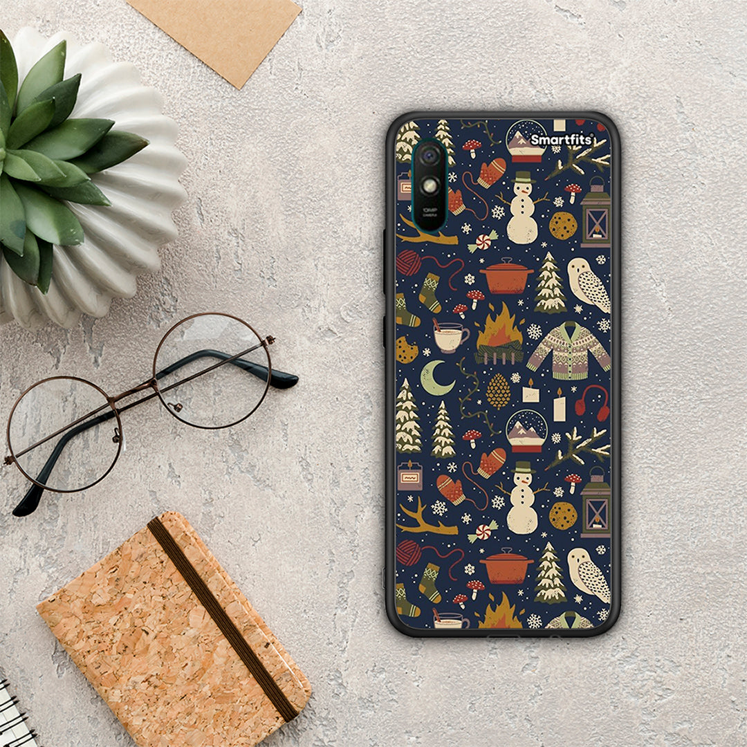 Christmas Elements - Xiaomi Redmi 9a / 9at Case