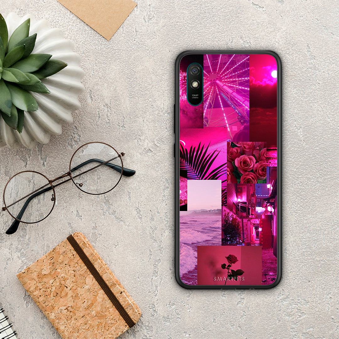 Collage Red Roses - Xiaomi Redmi 9A / 9AT case