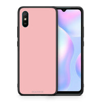 Thumbnail for Θήκη Xiaomi Redmi 9A Nude Color από τη Smartfits με σχέδιο στο πίσω μέρος και μαύρο περίβλημα | Xiaomi Redmi 9A Nude Color case with colorful back and black bezels