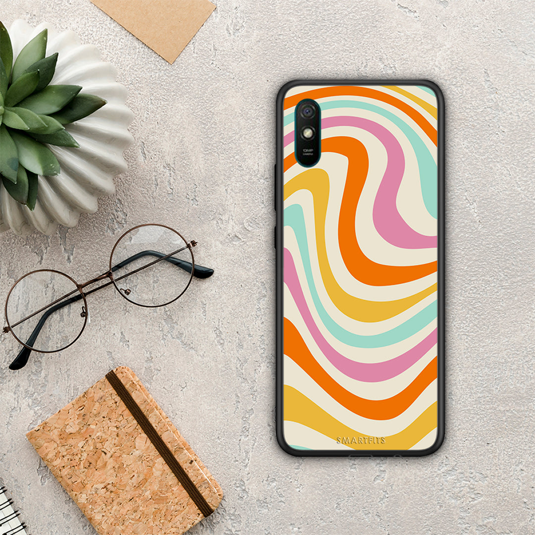 Colorful Waves - Xiaomi Redmi 9A / 9AT case