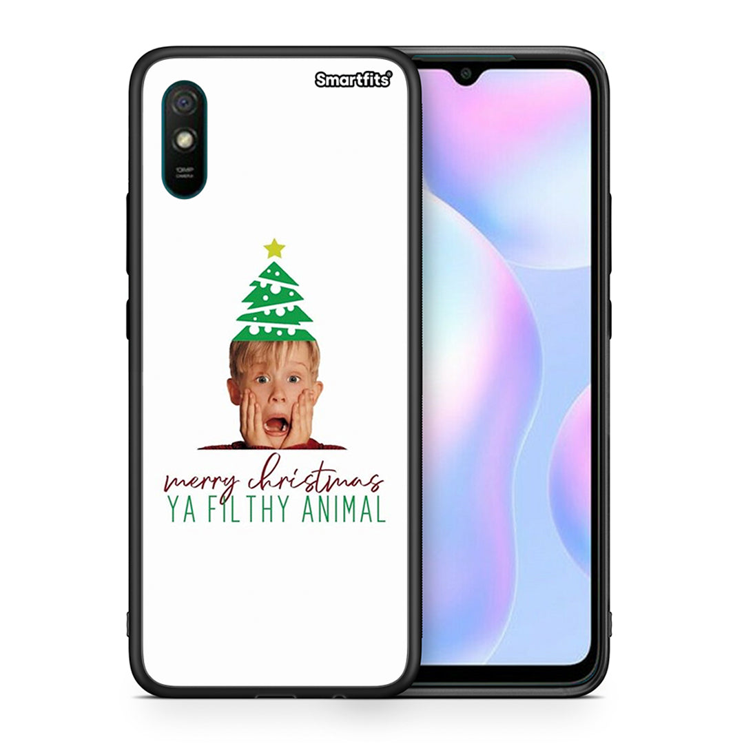 Θήκη Xiaomi Redmi 9A Filthy Animal από τη Smartfits με σχέδιο στο πίσω μέρος και μαύρο περίβλημα | Xiaomi Redmi 9A Filthy Animal case with colorful back and black bezels