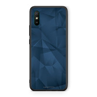 Thumbnail for 39 - Xiaomi Redmi 9A  Blue Abstract Geometric case, cover, bumper