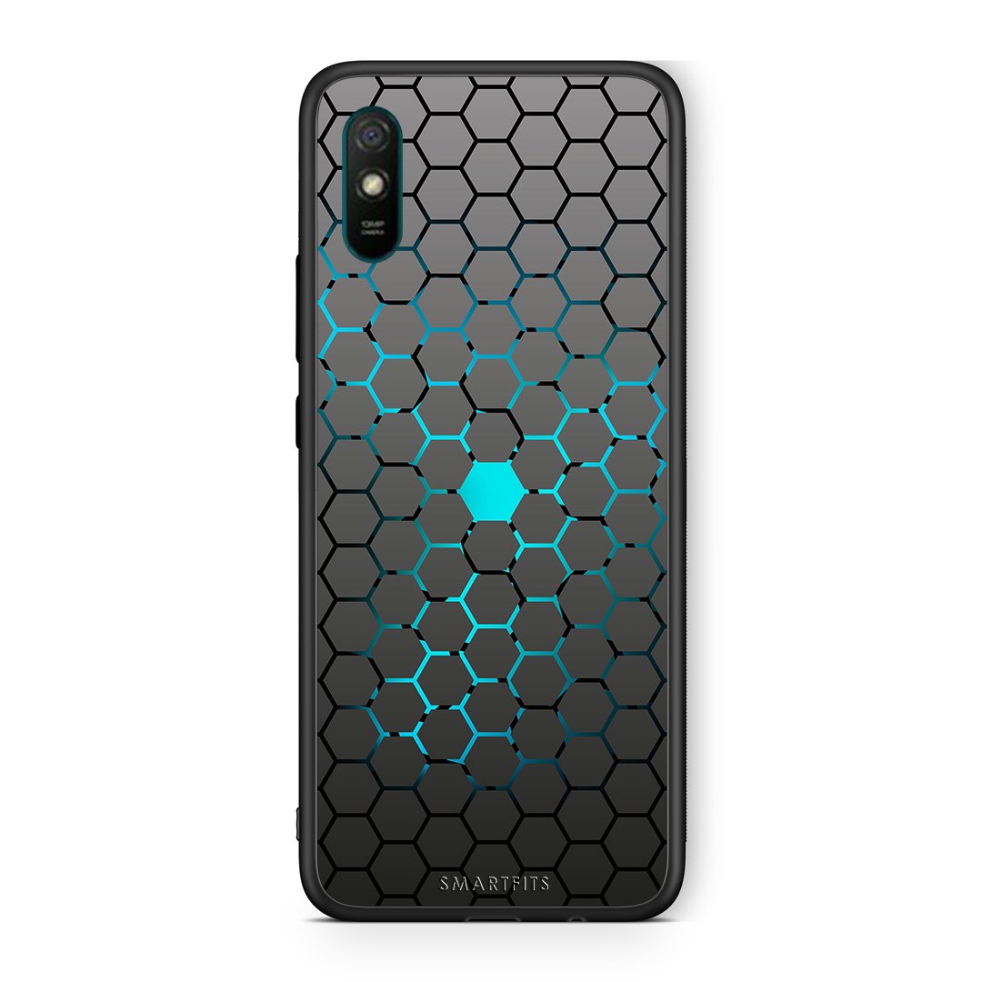 40 - Xiaomi Redmi 9A  Hexagonal Geometric case, cover, bumper