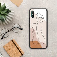 Thumbnail for LineArt Woman - Xiaomi Redmi 9A / 9AT case
