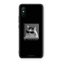 Thumbnail for Xiaomi Redmi 9A Meme Cat θήκη από τη Smartfits με σχέδιο στο πίσω μέρος και μαύρο περίβλημα | Smartphone case with colorful back and black bezels by Smartfits