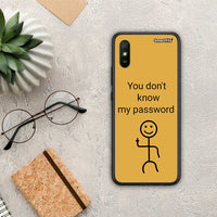 Thumbnail for My Password - Xiaomi Redmi 9A / 9AT θήκη